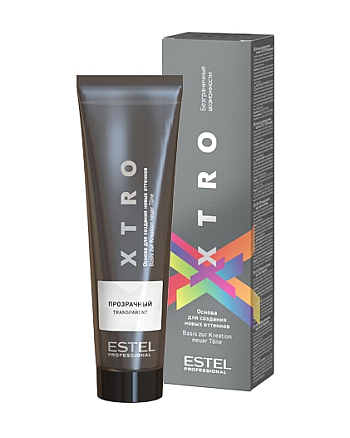 Estel Professional XTRO - Основа для создания новых оттенков Прозрачный 100 мл - hairs-russia.ru